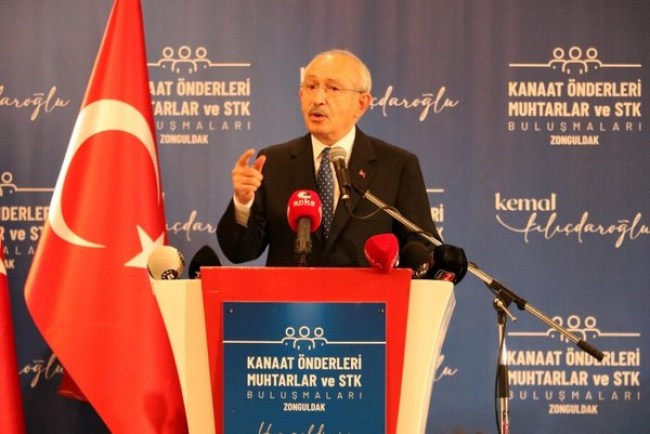 Kılıçdaroğlu,Zonguldak'ta gündemi değerlendirdi