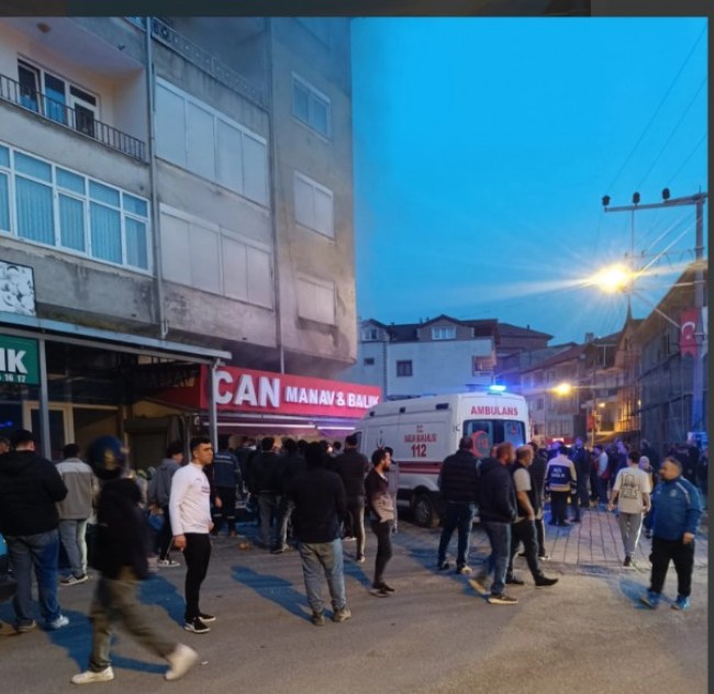 ORMANLI'DA YANGIN...