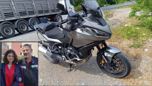 BABA - KIZ MOTOR KAZASI GEÇİRDİ...