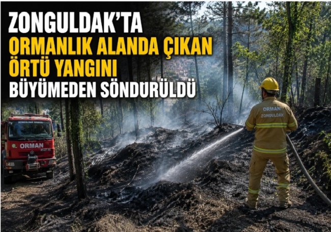 ZONGULDAK' TA YANGIN...