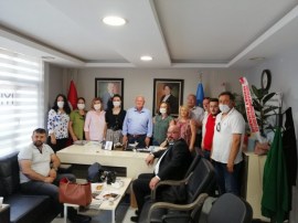 Ereğli İYİ Partiden Erkmene ziyaret