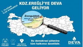 Deva Partisinin ilçe kongresi belli oldu...