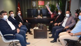 Başkan Bozkurta ziyaretler sürüyor