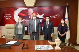 Dekan Arslan, Başkan Posbıyıkı ziyaret etti