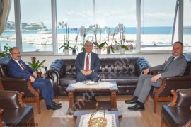 Başkan, Dr.Ömer Selim ALAN, Adli Yıl Açılışı Nedeniyle Ziyaretlerde Bulundu