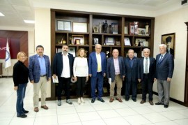 Başkan Posbıyık, Chpli Önceki Dönem Başkanlarıyla Bir Araya Geldi