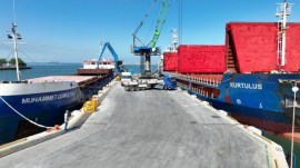 KDZ. EREĞLİ BELEDİYE LİMANI EREĞLİ TİCARETİNE NEFES OLUYOR