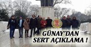ÇALIŞAN GAZETECİLER GÜNÜNDE GÜNAYDAN SERT AÇIKLAMA